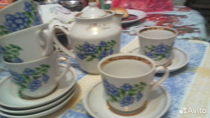 Чайные и кофейный сервизы