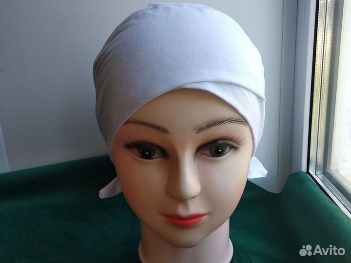 Бони с завязками подхиджабник