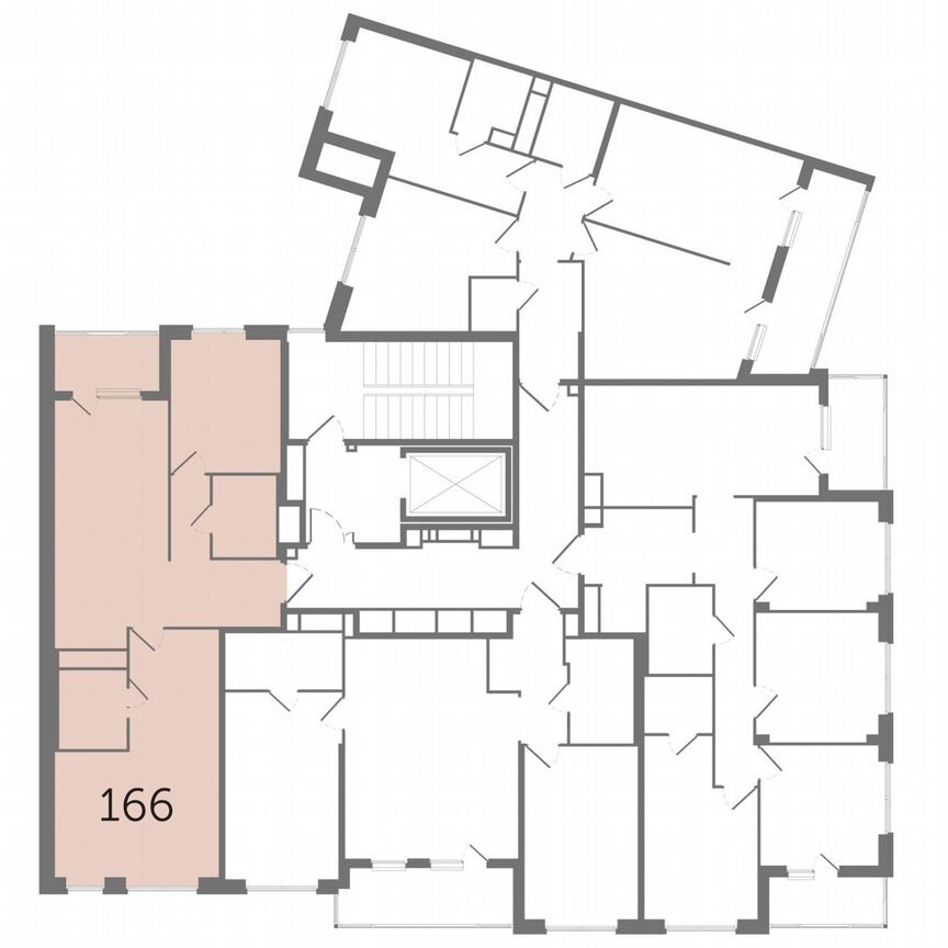 2-к. квартира, 73,2 м², 4/10 эт.