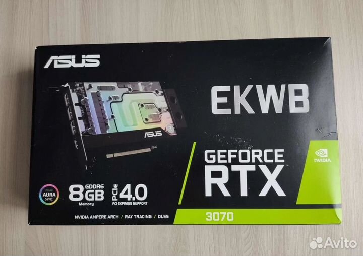 Asus ekwb GeForce RTX 3070 EK-Quantum Vector FE
