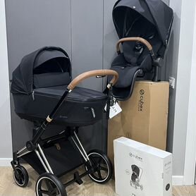 Коляска Cybex Priam 4 2 в 1 Sepia black