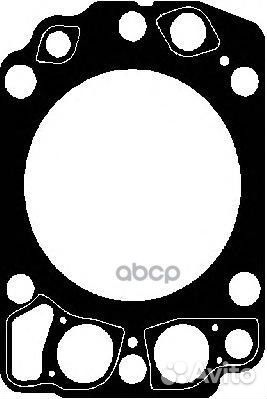 099.980E прокладка гбц металло-эластомер на 1