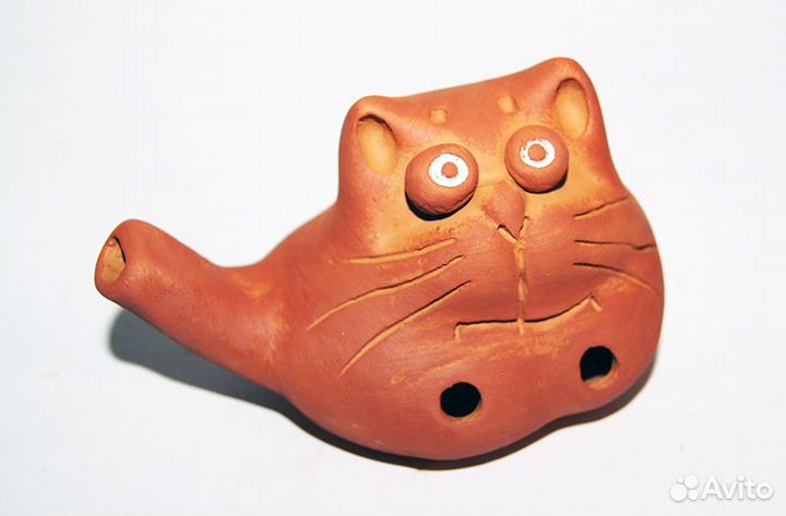 MN-OMS-2 Окарина малая сувенирная Котик