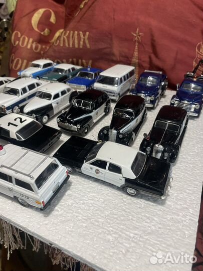 Коллекция металлических машинок 1:43 полиция США