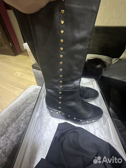 Сапоги ботфорты 40