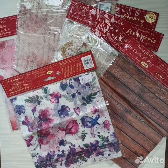 Рисовая бумага для декупажа Stamperia