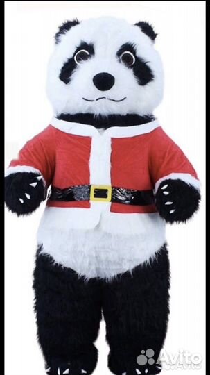 Ростовая кукла Панда на Новый год