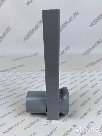 Патрубок Буран бокового выхлопа прямой (на гусениц