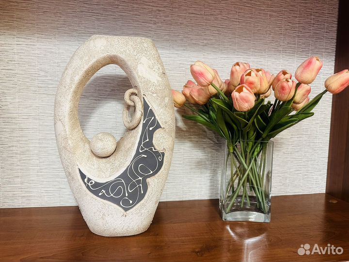 Ваза интерьерная в скандинавском стиле