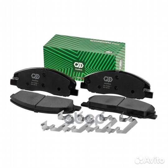 FD-P 2006 T колодки дисковые п. ГАЗель Next 13