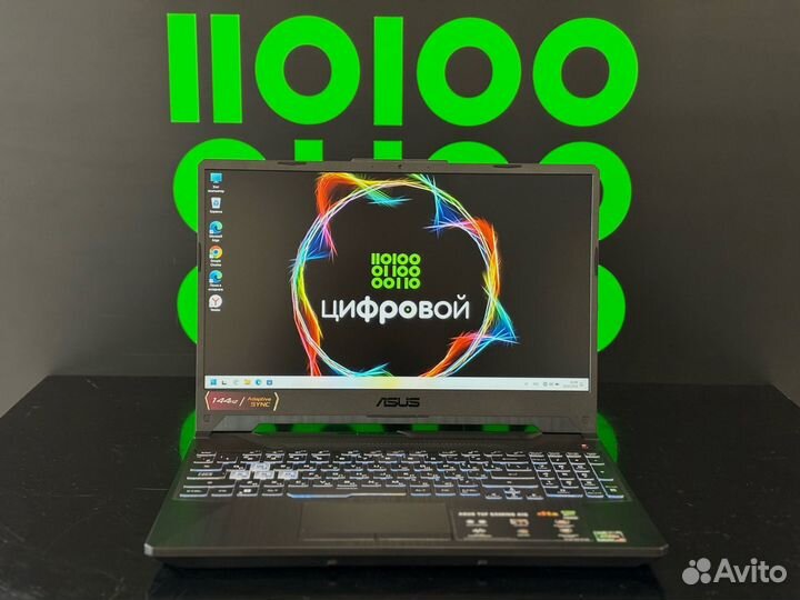 Asus TUF/Ryzen5 7535HS/RTX 3050/DDR5-16gb/M.2-512g