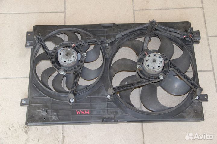 Диффузор радиатора volkswagen golf 4 1J1