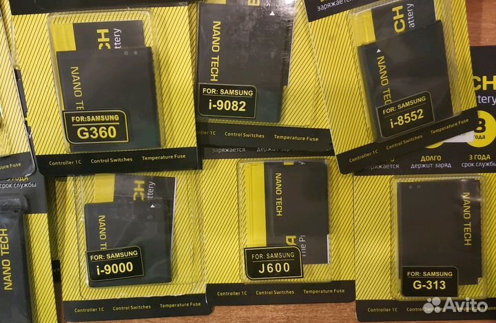 Аккумуляторы Nano Tech samsung Nokia