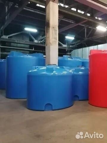 Емкости от 2000 л из полиэтилена под воду И кас