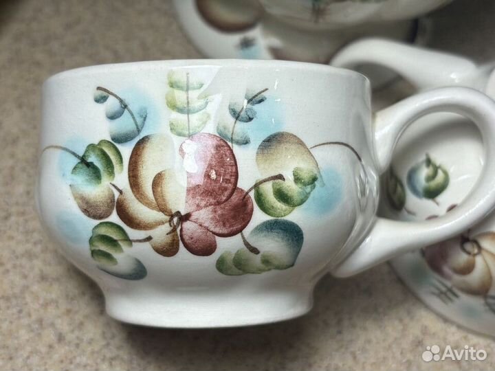 Винтаж: Сервиз для чая-сока-компота СССР