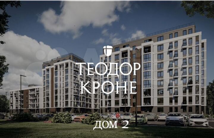2-к. квартира, 81,1 м², 2/9 эт.