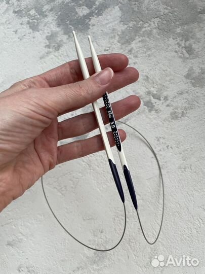 Спицы круговые Prym ergonomics 5 мм, 80 см