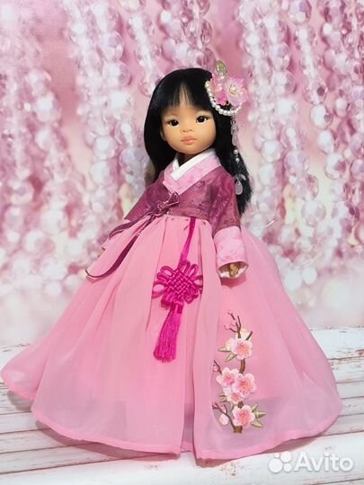 Ханбок для куклы Паола Рейна