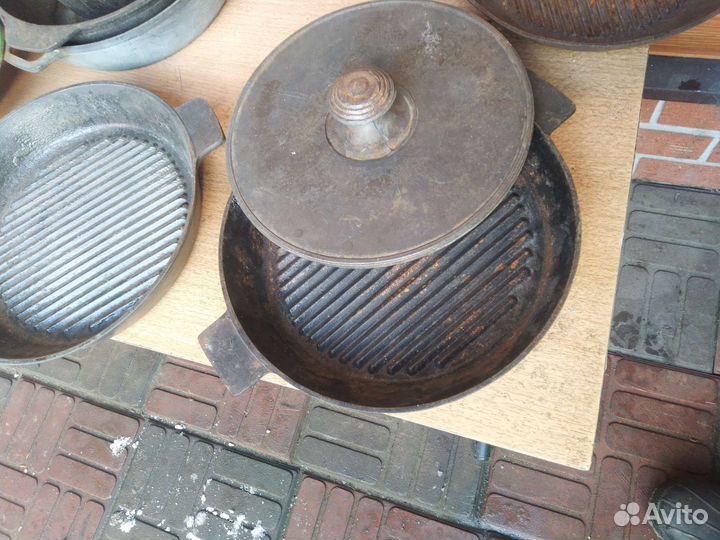 Чугунная сковорода СССР
