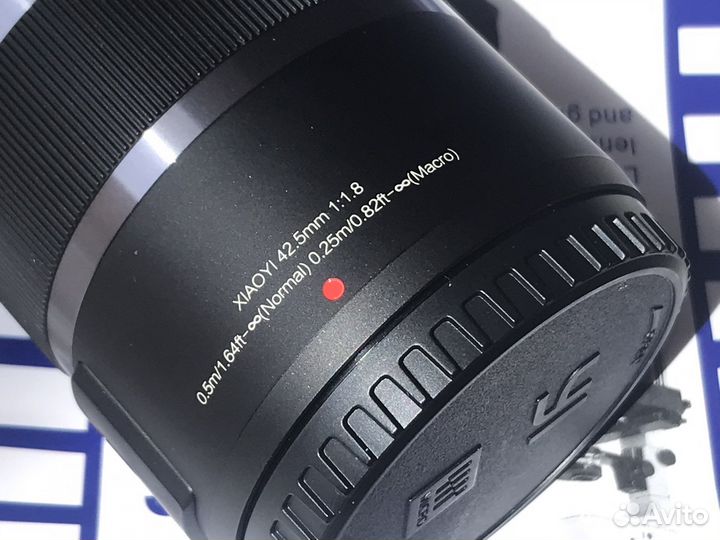 Объектив micro 4/3 42.5mm 1.8 Xiaoyi