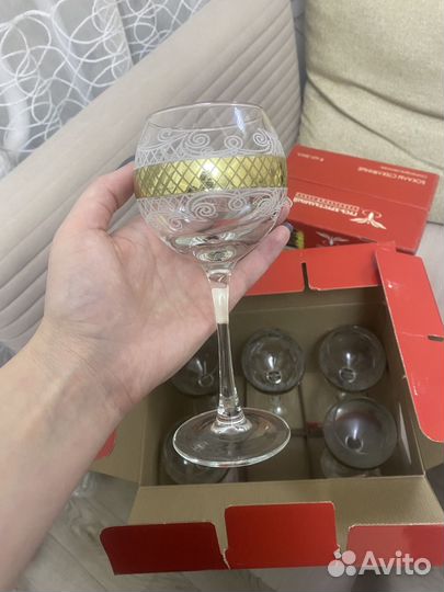 Хрустальные бокалы