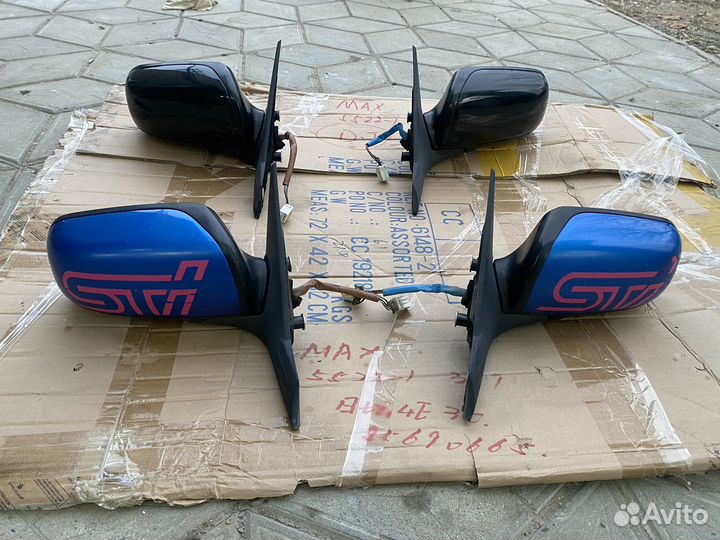 Боковые зеркала Subaru Impreza GD