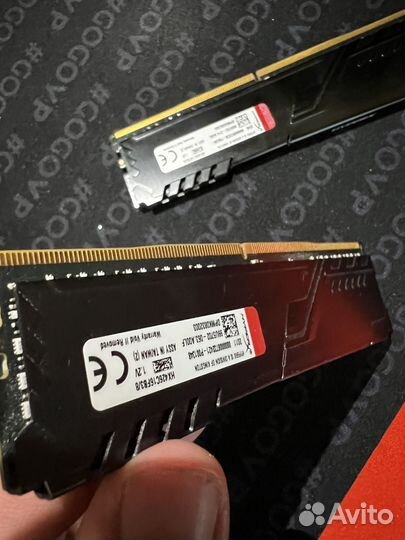 Оперативная память DDR4 Hyper X Fury 8gb 2400 мгц