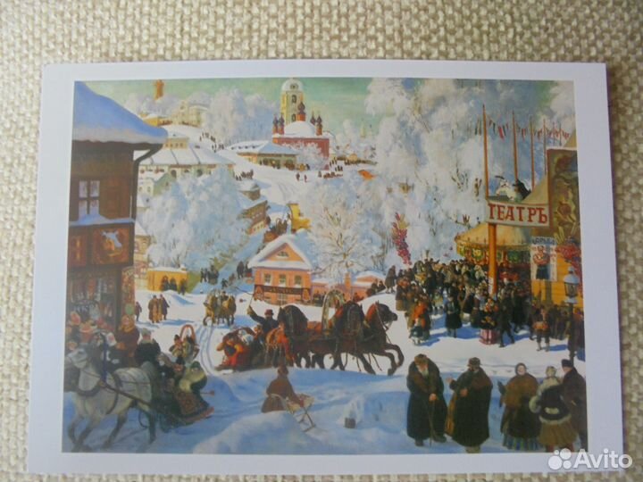 12 откр Кустодиев Борис лучшие картины