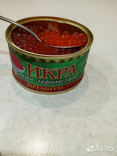 Икра красная, черная