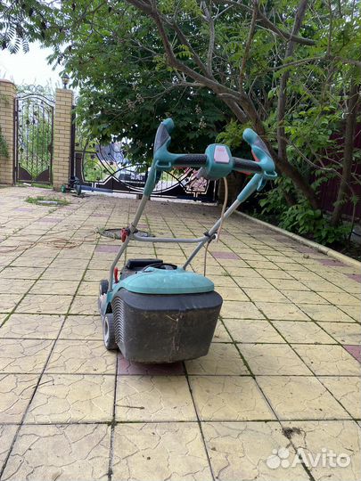 Газонокосилка электрическая bosch