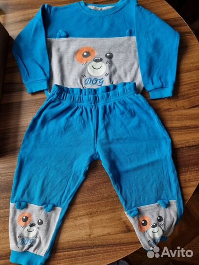 Детские вещи на мальчика пакетом 82-86 размер
