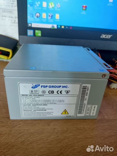 Блок питания FSP Group INC atx-300GTF 300w