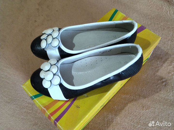Туфли для девочки размер 30