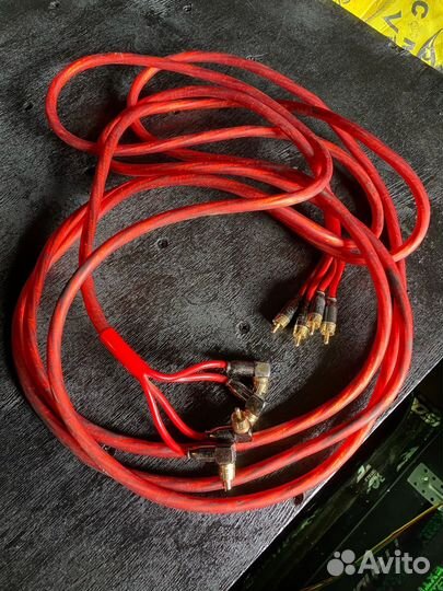 Межблочный кабель rca тюльпаны