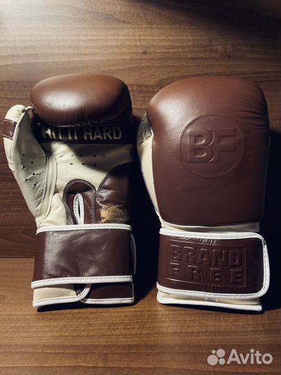 Боксерские перчатки 16 oz натуральная кожа