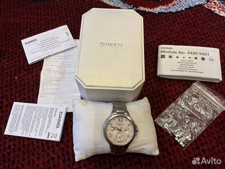 Часы оригинальные Casio Sheen женские