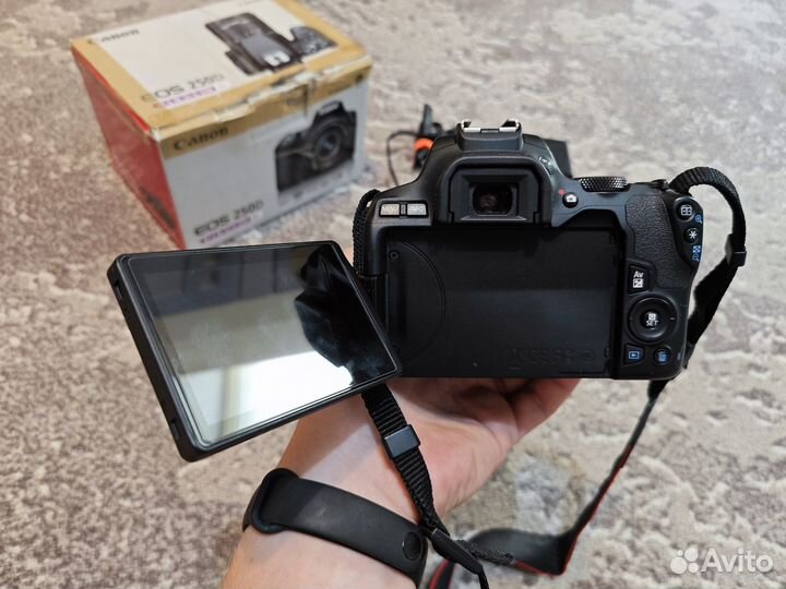 Зеркальный фотоаппарат canon 250D