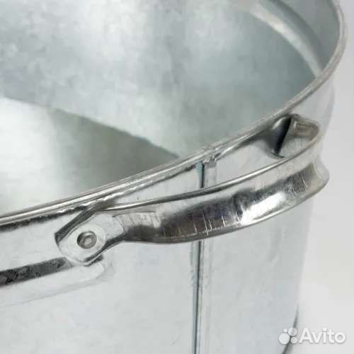 Банный таз овальный, 27 л, оцинкованная сталь