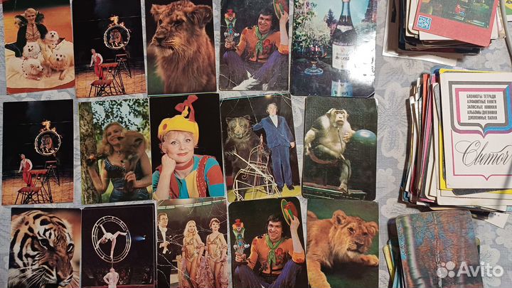 Открытки и календарики СССР