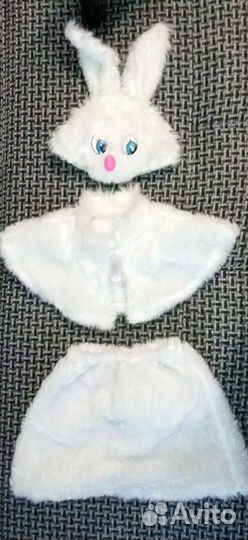 Новогодний костюм зайчик для девочки