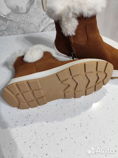 Ботинки женские зимние 39 размера натуральная кожа