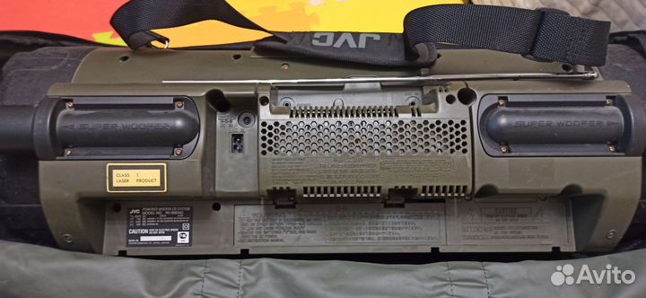 Магнитола бумбокс jvc