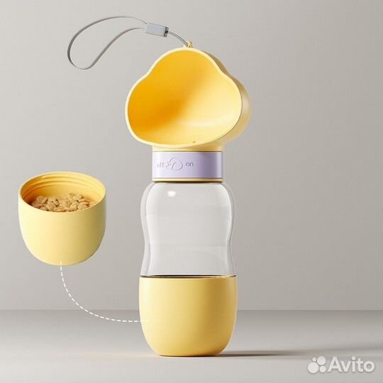 Дорожная поилка для собак