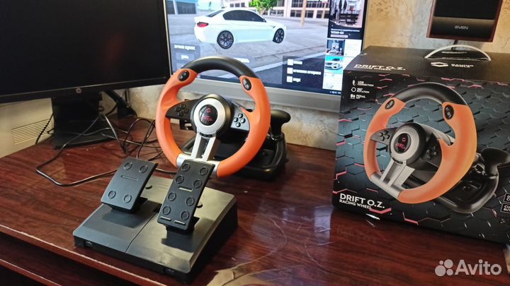 Игровой руль SpeedLink drift O.Z. Racing Wheel
