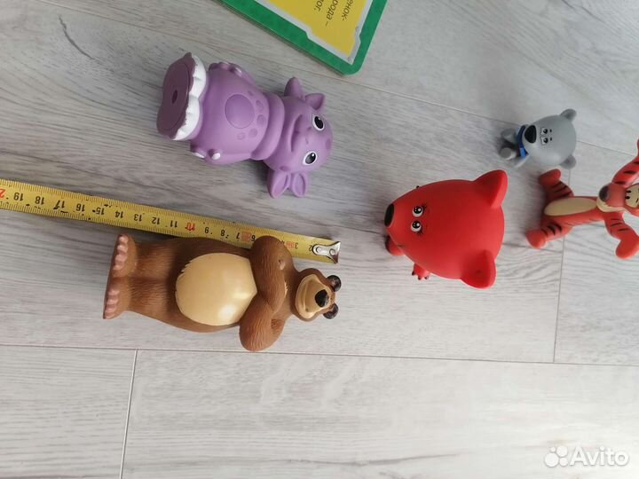 Резиновые игрушки для ванной