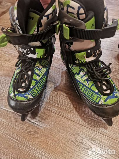 Коньки раздвижные 30-33