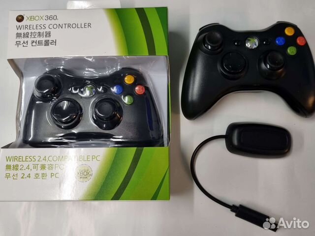 Геймпад xbox 360 новый беспроводной проводной пк