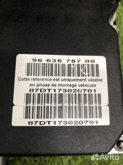 Блок ABS Peugeot 308