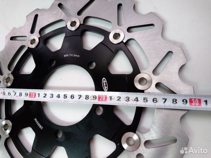 Передние тормозные диски arashi для Kawasaki ER6F