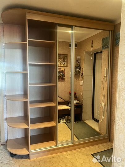 Шкаф купе с зеркалами бу